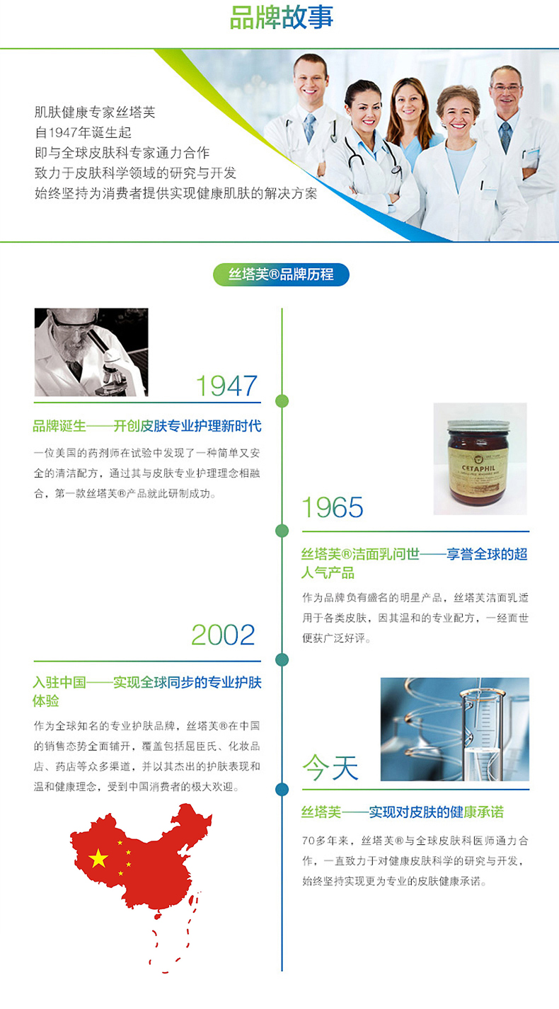 Cetaphil/絲塔芙潔面乳237ml 溫和保濕洗面奶 敏感肌適用