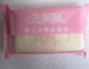 正品洗刷刷嬰兒衣物洗滌皂100g