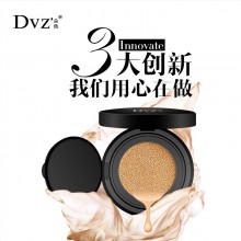 正品DVZ 朵色水光清透裸肌氣墊CC霜   裸妝遮瑕保濕美白補(bǔ)水持久隔離不脫妝BB霜