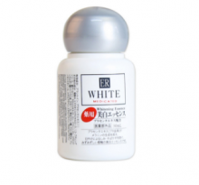 正品日本DAISO大創(chuàng)ER WHITE藥用胎盤素美白淡斑精華液30ml保濕美補水美容液